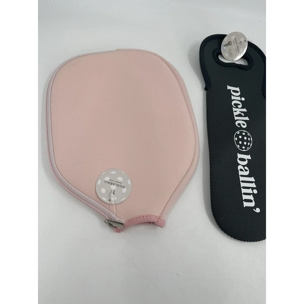 Pickleball Paddle‎ Cases Brighter Days W/ Pickleball Ball Sleeve